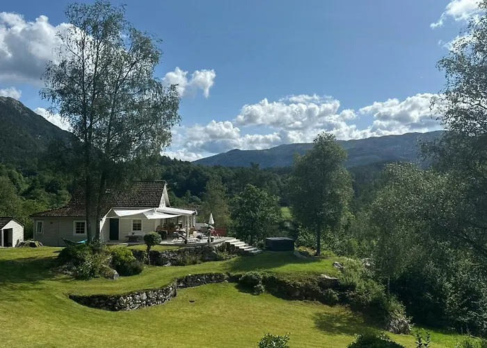 Traditional With Fjord Views In Ferienhaus